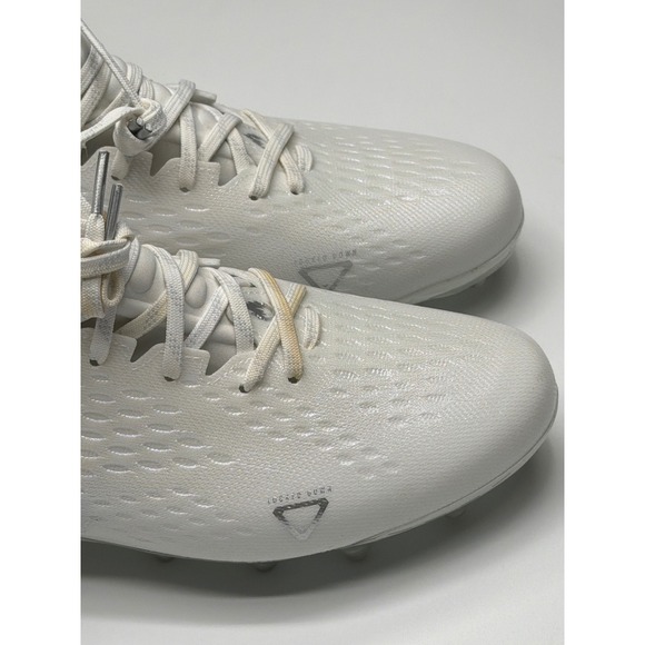 Under Armour Men\'s Spotlight Lux MC 2.0 White Football Cleats‎ Men\'s Size 12